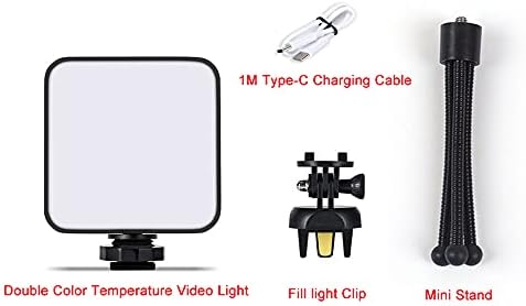 Комплект осветление за видео-конферентна връзка Aolyty 2500 k 6500 K, С регулируема яркост, Преносими led Заполняющий