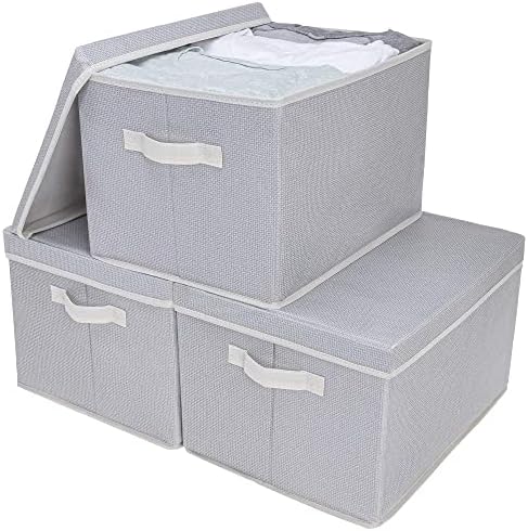 БАБА КАЗВА, че Определени от 3-Те Опаковъчни Правоъгълни кутии за съхранение и 2-те Опаковъчни кутии за съхранение в гардероба