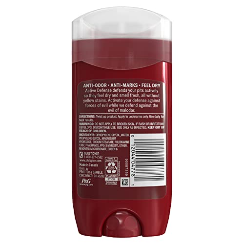 Old Spice, Мъжки Дезодорант Active Defense Stronger Swagger, 3 Грама