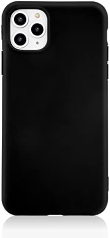 Калъф за iPhone 11 Pro Max, устойчив на удари ултра тънък Силиконов Черен Калъф TPU Мек Гелевый Гумен Калъф е Удароустойчив,