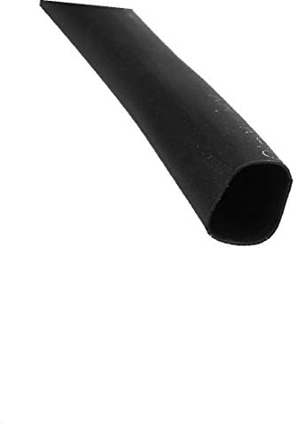X-DREE 6 мм Диаметър 2:1 Свиване тръба, свързваща тел, кабел Черен на цвят, с Дължина 8 м с диаметър 6 мм, 2:1 guaina termorestringente guaina passacavo lunghezza 8 м