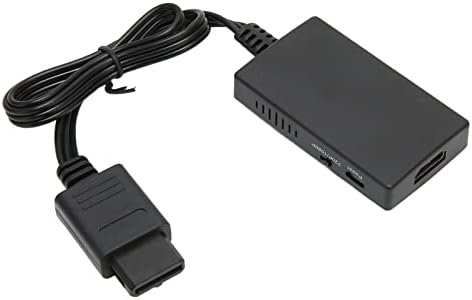Конвертор мултимедиен интерфейс за N64 в HD, 720P HD Video Converter превключване 1080P с помощта на кабел за данни за игрови