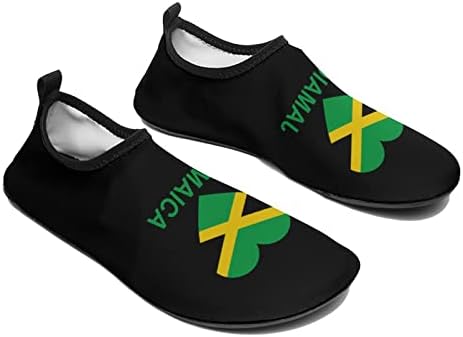 Love Jamaica Бързосъхнеща Водна Спортни Обувки за Плаж, Гмуркане, Сърф, Водни Спортове, Чорапи, без Закопчалка за Жени и Мъже