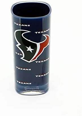 Утиный Къща унисекс NFL Хюстън Texans 16 унции Изолиран Акрилни Квадратен Чаша Бял