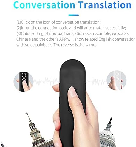 Устройство за превод на езици ZCMEB Класическо устройство за превод на езици Глас в реално време, на 42 езика Интелигентна