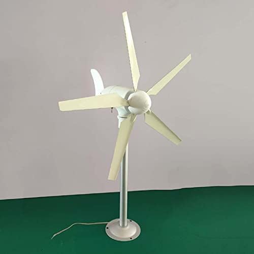Модел Турбина OLONETO САМ Трифазни Бесщеточный на вятърен генератор с Постоянен Магнит, Вятърна Мелница, с 5 Остриета Бял цвят