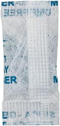 Пакети със силикагел Elysian по 2 грама (50 пакети) Пакети с Влагопоглотителем за контрол на влажността, Прозрачен