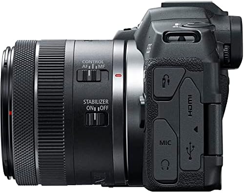 Беззеркальная фотоапарат Canon EOS R8 с обектив RF 24-50 mm f/ 4.5-6.3 is STM (5803C012) + Карта с памет 64 GB + софтуер