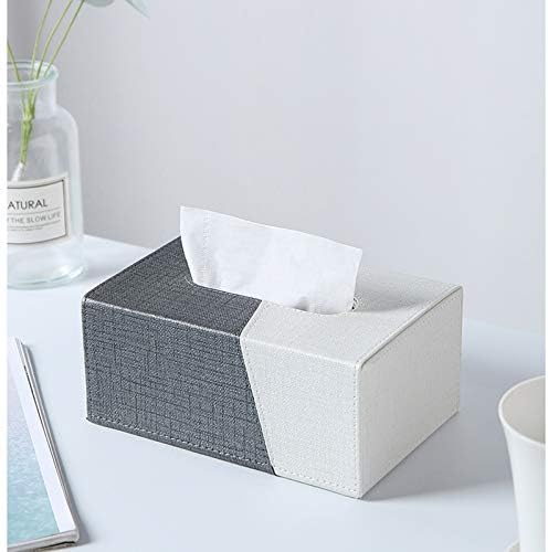 Поставки за салфетки XIAOSAKU Кутия диспенсер за хартиени кърпички Подходящ за помещения от различни стилове Многоцветен