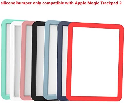 2 Опаковки DAYJOY Нов Гъвкав мек каучук силиконов калъф-броня, съвместим с Apple Magic Trackpad 2/3, устойчив на удари силиконов