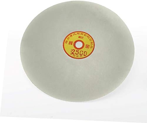 X-DREE 180 мм 7-инчов шлайфане кръг с шкурка 2500, с диамант покритие, с плосък кръгъл кръг, шлайфане кръг (Диско де