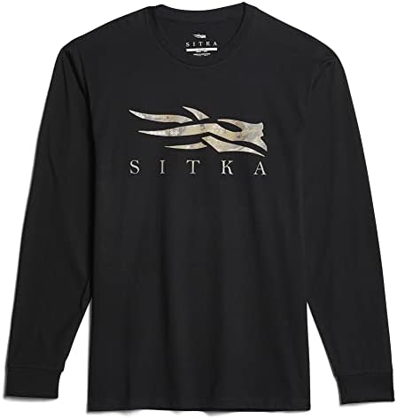 Мъжки t-shirt SITKA Gear Optifade Icon Pima От памук с дълъг ръкав