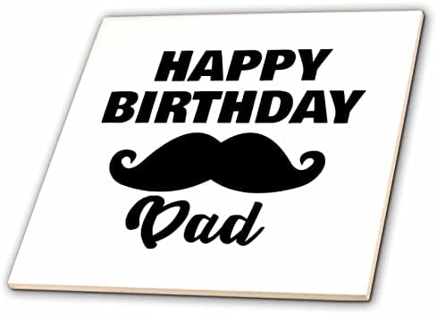 3D Фигура за рождения Ден на Джоан Салак Мустаци татко честит рожден Ден - Теракот (ct_350532_1)