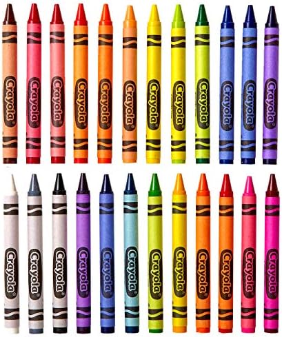Цветни моливи Crayola на Едро, 12 Опаковки по 24 молив Count, Ученически Пособия, Различни цветове