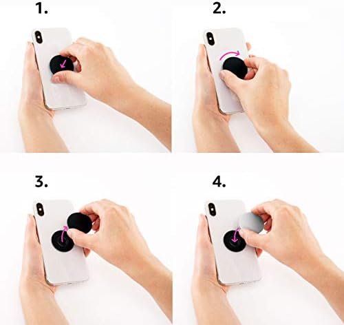 Черно-бял Дизайн на дъската - стойка за телефона PopSockets С възможност за смяна на PopGrip