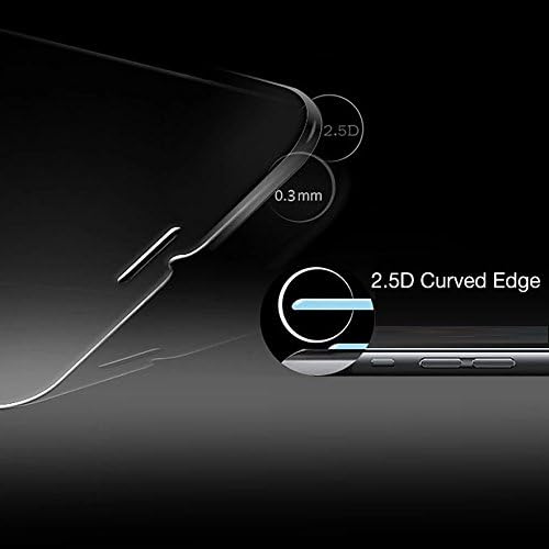 doupi Съвместима Защитно фолио за екрана на iPhone 4 4S, Премиум 9H HD Закалено Стъкло 3D Touch Retina Кристално