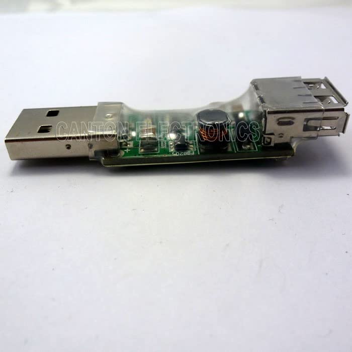 с термоусаживаемым USB-Модул за захранване с увеличаване на Преобразувател dc напрежение от 5 до 12 В за Слънчева Батерия