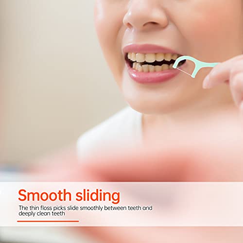 DOITOOL 200шт Пластмасови клечки за Зъби За почистване на Зъби за Еднократна употреба на клечки за Зъби За Почистване