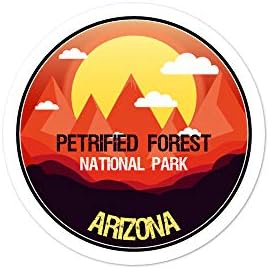 Окаменелый гората, Национален парк Аризона (Слънце в планините) Vinyl Стикер с надпис от 3 до 5,5
