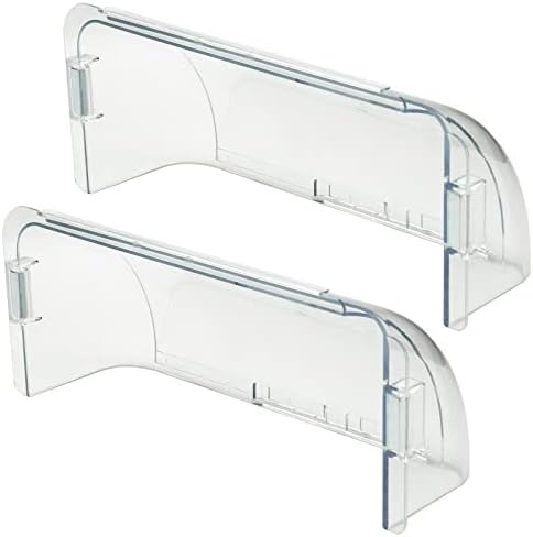 Регулируема неодимовый Магнитен Дефлектор воздухоотвода за подови, странични и таван регистри (2 опаковки, прозрачни)
