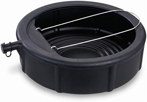 LUMAX LX-1629 черен пластмасов палет за източване на маслото обем 5 литра с метална дръжка-линия. Капацитет 5 литра