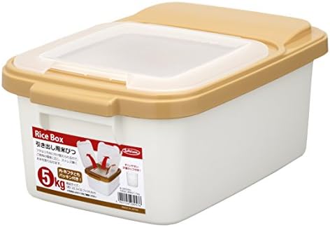 Кутия за ориз Iwasaki Industries B-2895PA с чекмеджета, 11,0 фунта (5 кг), С подплата