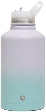 Бутилка за вода POPFLEX by Blogilates Cotton Candy - 64 грама. Случайна бутилка за вода и за течности с лед -