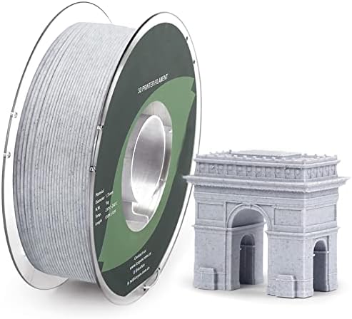 Расходный материал за 3D-принтер DUHUAMEI PLA 1,75 мм, Мрамор конец с нажежаема жичка, с тегло 1 кг/2,2 кг, точност