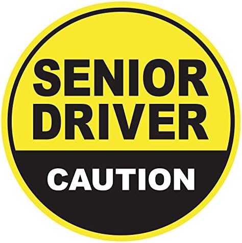 Магнит за по-големи водача GEEKBEAR (жълто / черно) – кръг, който отразява и атрактивен дизайн за по-възрастните шофьори