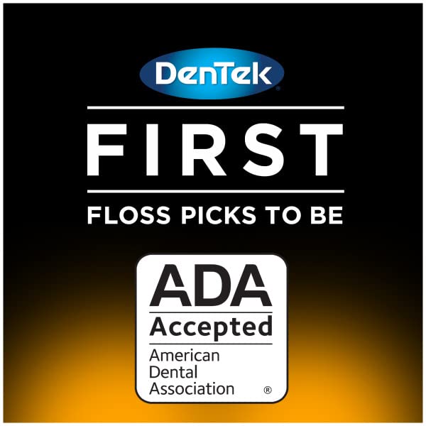 Клечки за зъби DenTek Clean Comfort за чувствителни зъби, мека и копринена лента, по 90 грама всяка (опаковка от 6 броя)
