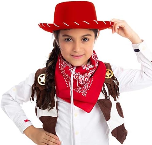 Детска кафява ковбойская шапка, класическа ковбойская шапка в стил скотовод Уестърн за момче, детски костюм за cosplay,