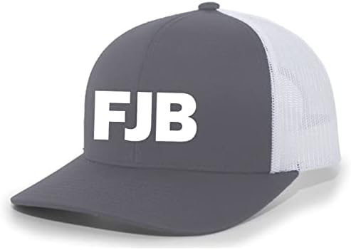Забавна Мъжка шапка шофьор на камион FJB F Джо Байдън с бродирани мрежа На гърба