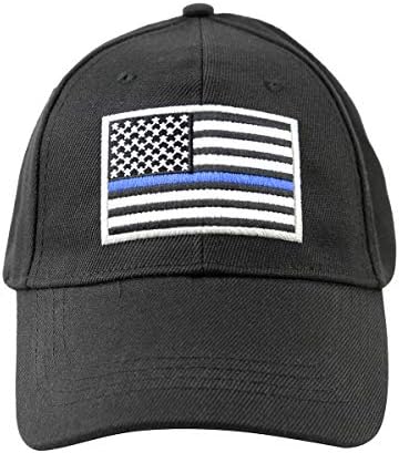 Съкровище Гуру Тънка Бейзболна Шапка със Синя Линия на Живота на Полицай Има Значение За САЩ Шапка с Флага на сащ