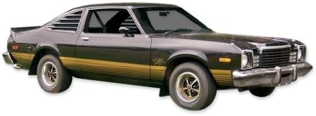 Подмяна на Финикс Graphix за Dodge Aspen R/T RT 1979 година на издаване В комплект със Стикери и ленти - Златен /Жълт