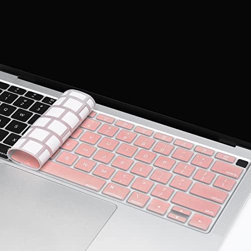 Капак на клавиатурата MOSISO, съвместима с MacBook Air 13 инча 2018 2019 година на издаване A1932 Retina Display с Touch
