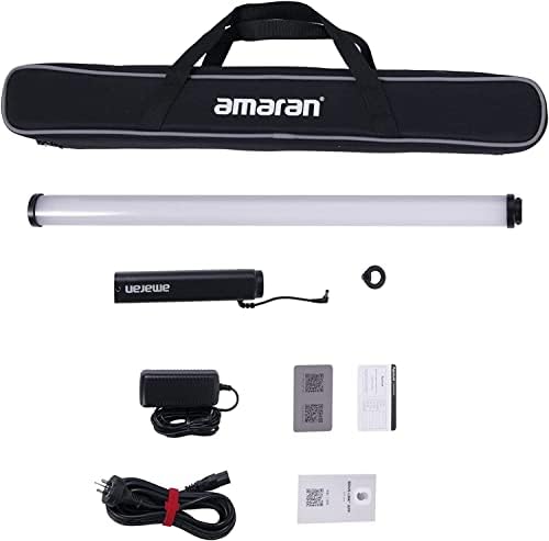 На склад в САЩ Aputure Amaran T2c RGB Пълноцветен led лампа, 2500 До ~ 7500 До, Регулируем RGB-Осветление за видео, CRI 95 + TLCI 98 +, управление 15 световыми ефекти с помощта на приложения