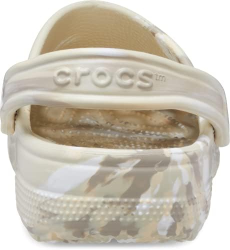 Crocs Unisex - Класически Мъжки и дамски Вратовръзки с мраморна боя за възрастни