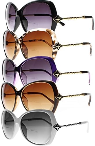 Външни Извънгабаритни Бифокални Стъкла на Слънчеви Очила за четене UV 400 Предпазва на Читателите