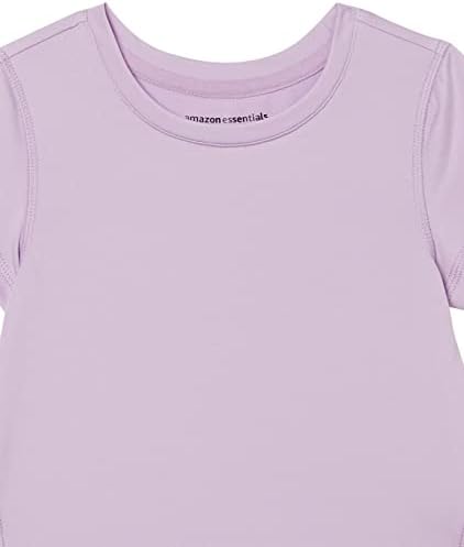 Тениски с къс ръкав Essentials за активни изяви за момичета и деца, опаковка от 2 броя