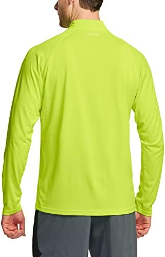ATHLIO 3 Опаковки на мъжките спортни блузи с дълъг ръкав - бързо съхнещи, със защита от ултравиолетови лъчи