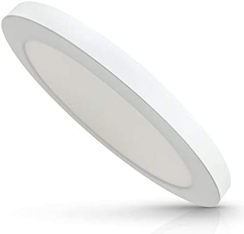 LEDone 14,5-инчов led кръгла лампа с плосък панел, 5 избираема цветови температури 2700 K/3000 До/3500 До/ 4000 До/