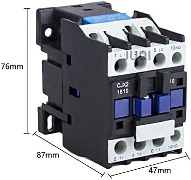 CJX2-1801 LC1 на контактор за променлив ток 18A 3 фаза 3-полюсная макара с ЦПУ Напрежение 380 220 и 110 В 36 24