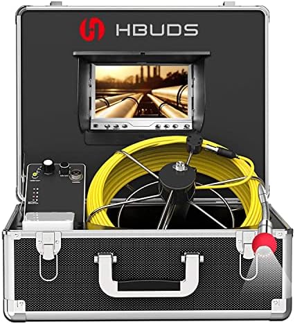 Камерата на Ендоскоп, Помещение за тръби HBUDS 7-инчов LCD монитор, Камера за насочване, Канализационната камера с