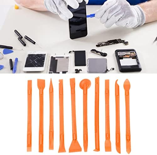 Универсален Спуджер за щеки, Многофункционален Лек Пластмасов Монтировочный Инструмент за отваряне на таблет със защита от Надраскване (Оранжев)