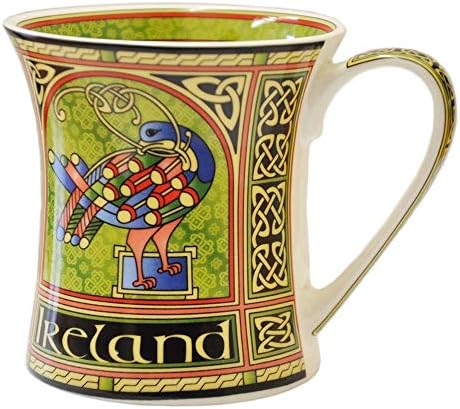 Royal Тара Келтски Паун Ирландия Чаша от Костен Порцелан...