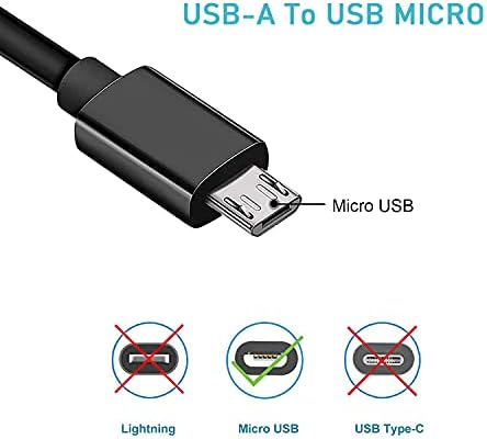 Кабел Ailun Micro USB 3 фута 3 опаковки висока скорост 2,0 USB Конектор за Зареждане, синхронизация Micro USB Кабел в Найлонов
