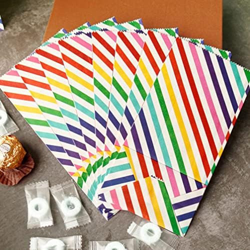 Хартиени торби Tofficu, Подаръчни пакети Rainbow Party, Подаръчни пакети Goodie Bag: 30шт, Дъгата пакет за парти, Модел