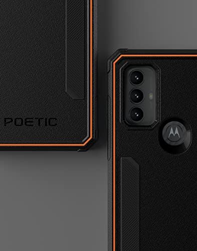 Калъф серия Poetic Neon, предназначени за Motorola Moto G Power 2022, Двуслойни Сверхпрочный Траен Лек Тънък устойчив на удари
