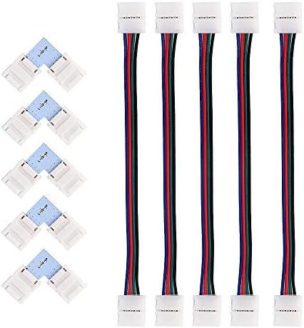 Комплект конектори за led лента ELlight 4Pin RGB