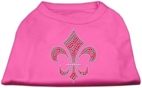 Mirage Стоки за домашни любимци на 18-Инчовата Празнична Риза с принтом във формата на Лилии с Кристали за домашни любимци,